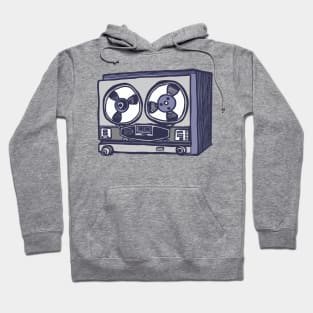 Vintage Tape Recorder Hoodie